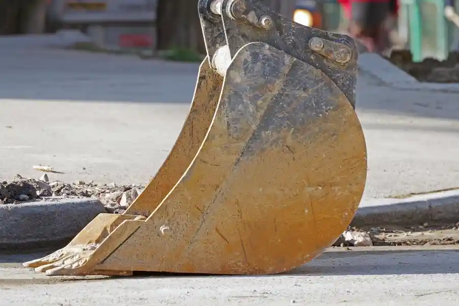 benna da escavatore per scavi e movimentazione terra