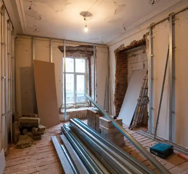 Installazione struttura in cartongesso Impresa Messina Isola d'Elba